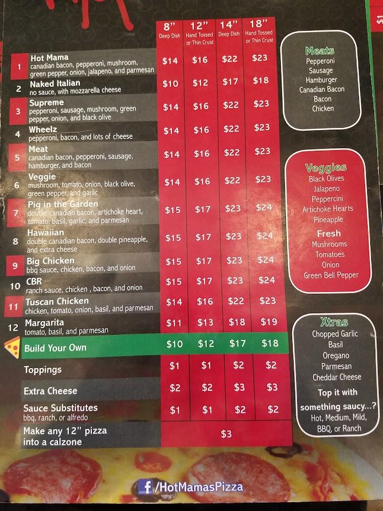 Hot Mama's Pizza & Brew Menu image 4